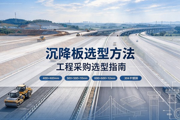 承德沉降板选择方法
