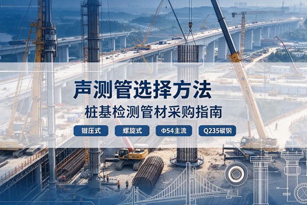 承德声测管选型标准