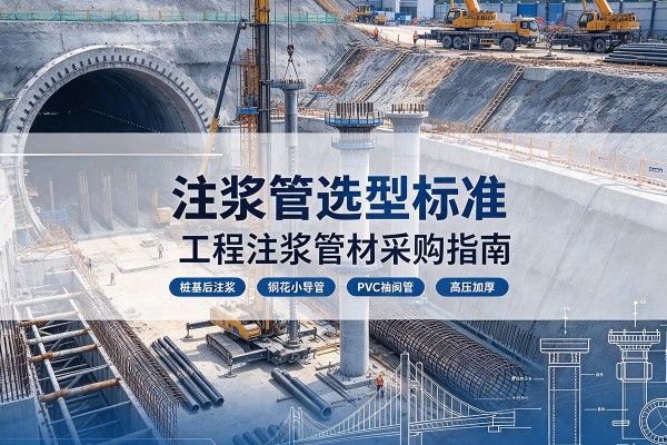 承德注浆管选型标准