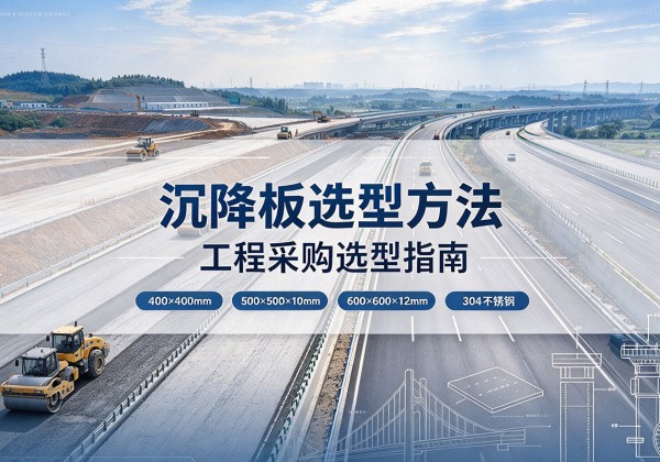 承德沉降板选择方法