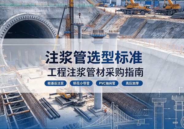 承德注浆管选型标准